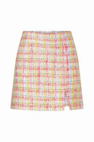 Nazlı Ceren-Irma Koton Tüvit A Kesim Mini Etek-Etek-1-Milagron.com