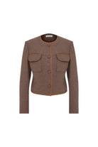 Nazlı Ceren-Irma Yün Ceket Mocha-Ceket-1-Milagron.com