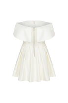 Nazlı Ceren-Ivy Mini Elbise Vanilla Ice-Elbise-2-Milagron.com