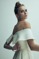 Nazlı Ceren-Ivy Mini Elbise Vanilla Ice-Elbise-4-Milagron.com