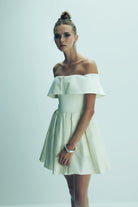 Nazlı Ceren-Ivy Mini Elbise Vanilla Ice-Elbise-7-Milagron.com