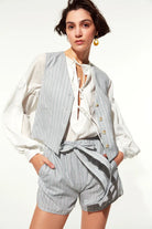 Nazlı Ceren-Jeny Koton Şort-Şort-4-Milagron.com