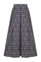 Nazlı Ceren-June Koton Midi Etek Brown-Etek-2-Milagron.com