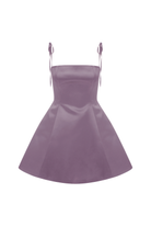 Juniper Mini Elbise Lila - 5