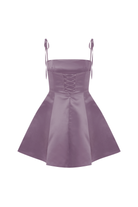 Juniper Mini Elbise Lila - 6