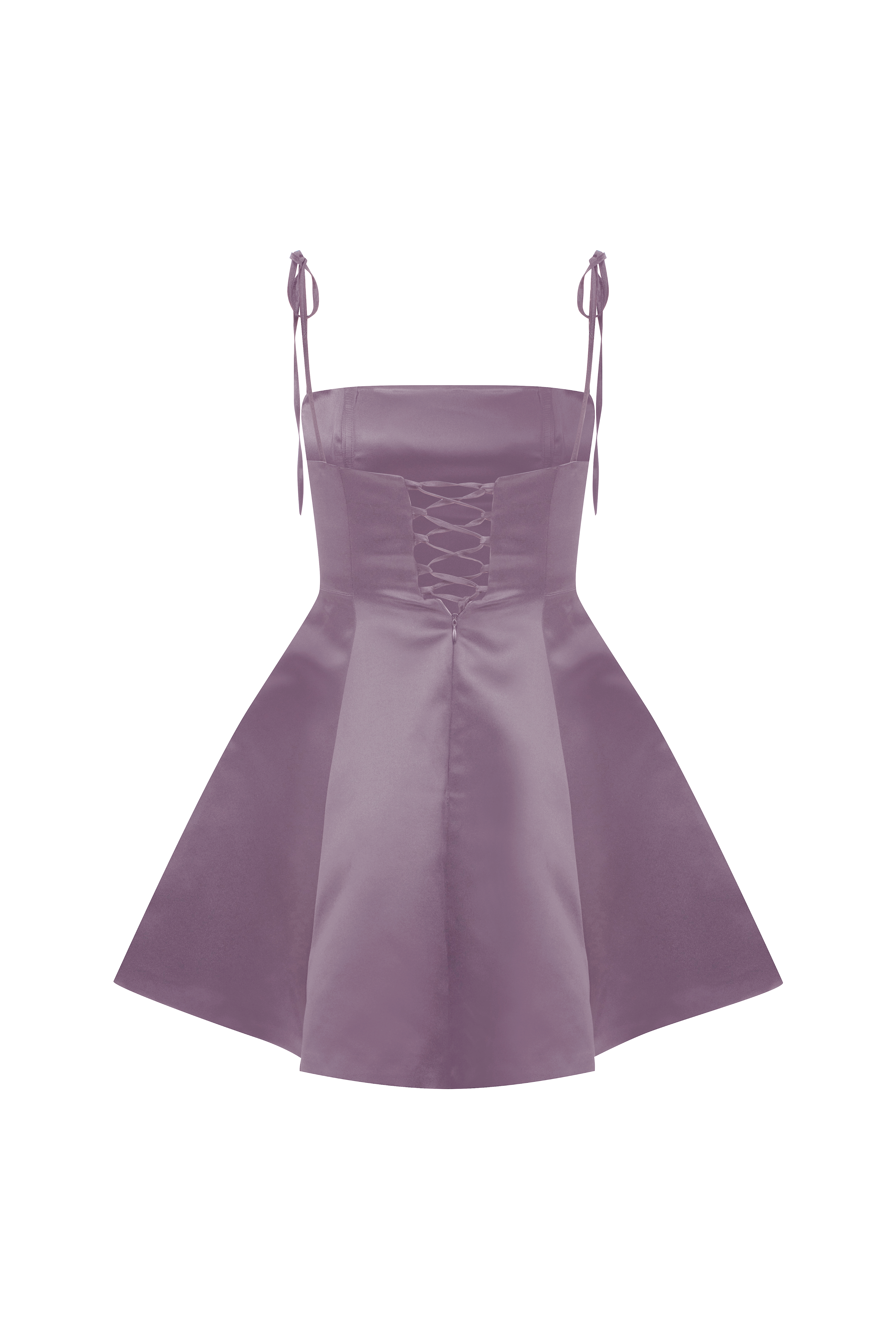 Juniper Mini Elbise Lila - 6