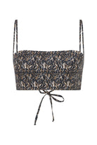 Nazlı Ceren-Lalia Koton Top Brown-Top-1-Milagron.com