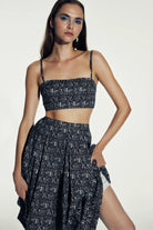 Nazlı Ceren-Lalia Koton Top Brown-Top-8-Milagron.com