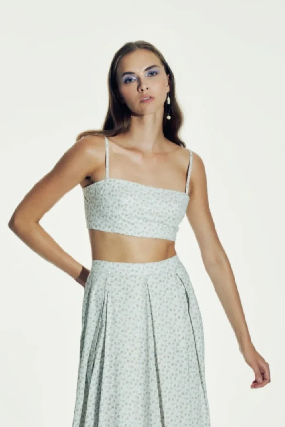 Nazlı Ceren-Lalia Koton Top Cannoli Cream-Top-3-Milagron.com