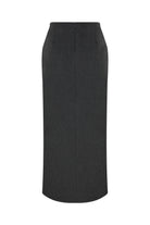 Nazlı Ceren-Lea Maksi Etek Gri-Etek-5-Milagron.com