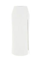 Nazlı Ceren-Lea Maxi Etek Beyaz-Etek-3-Milagron.com