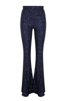 Maisy Payet Flared Pantolon Midnight Blue