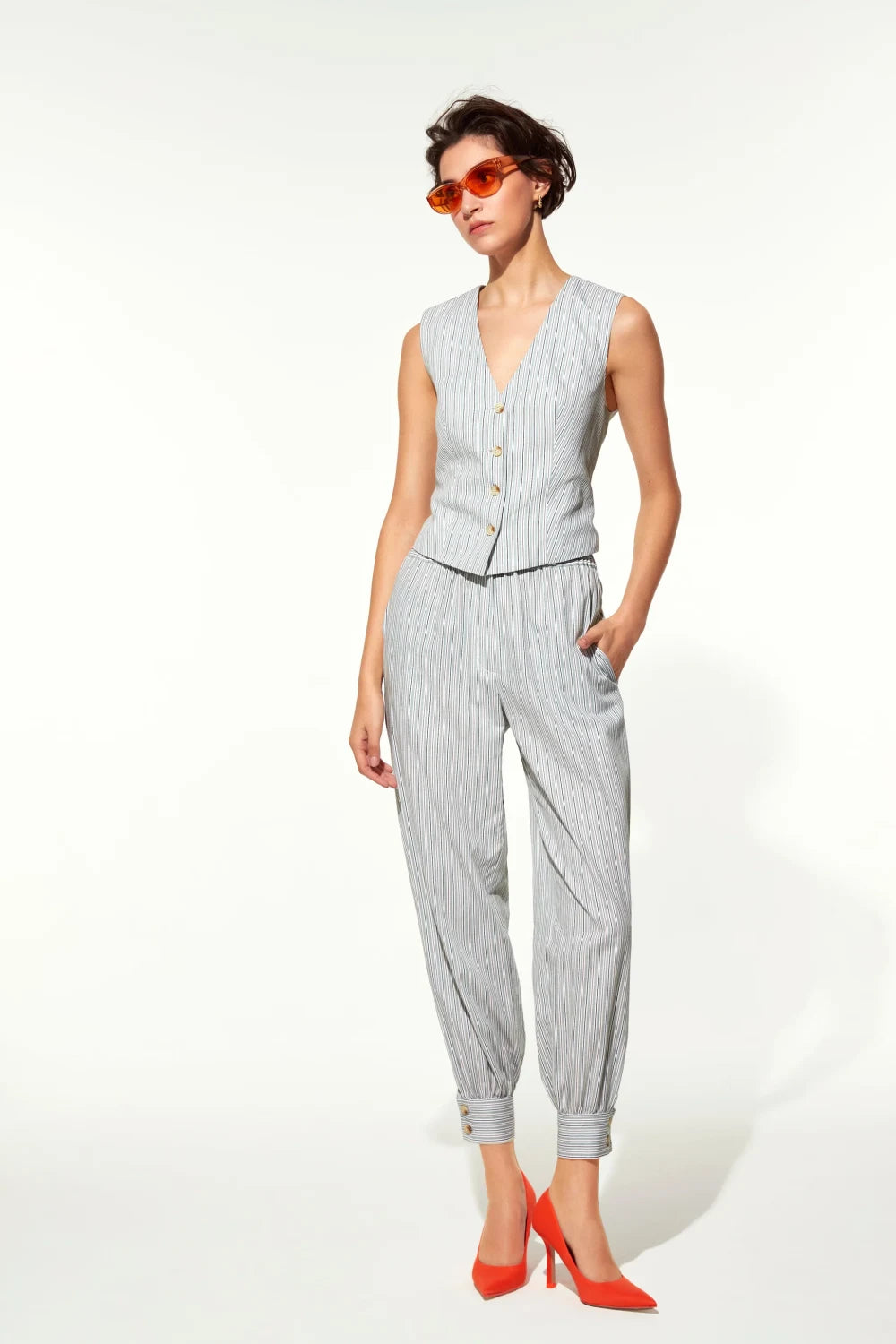 Nazlı Ceren-Maith Koton Pantolon-Pantolon-3-Milagron.com