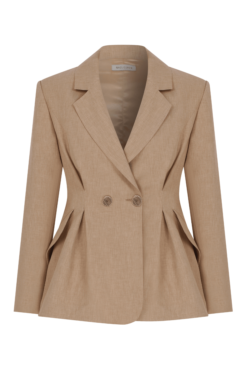 Nazlı Ceren-Marde Ceket Almon Buff-Ceket-3-Milagron.com