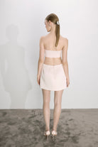 Nazlı Ceren-Marde Mini Etek Toz Pembe-Etek-2-Milagron.com