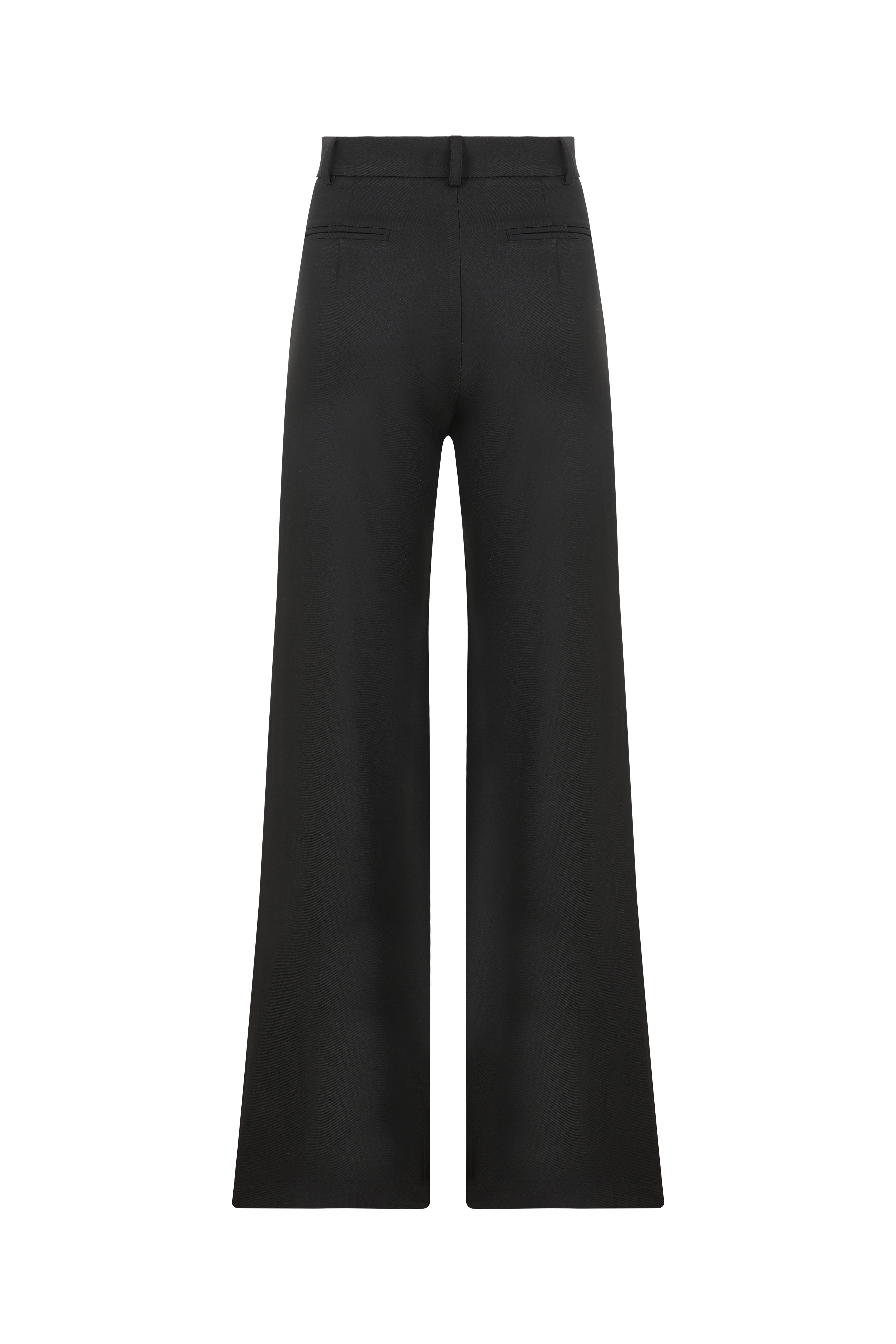 Millie Düz Kesim Twill Pantolon