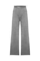 Nazlı Ceren-Millie Gri Kadife Pantolon-Pantolon-1-Milagron.com