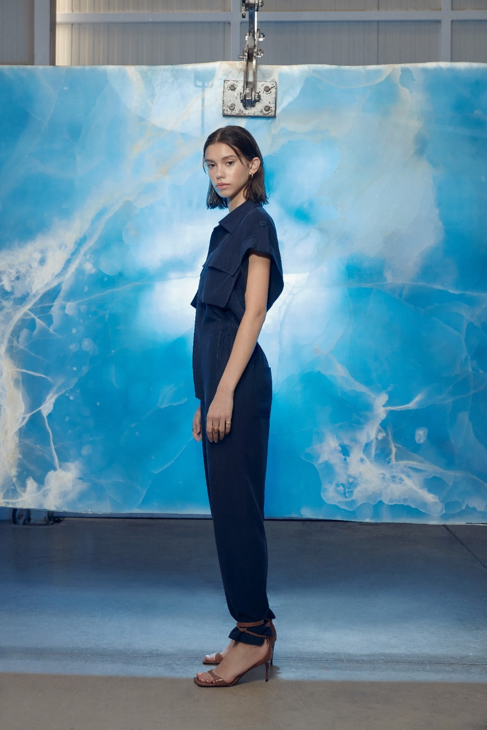 Nazlı Ceren-Molve Tulum Navy Blue-Tulum-6-Milagron.com