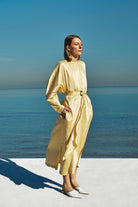 Nazlı Ceren-Nevada İpek Şantuk Elbise-Elbise-1-Milagron.com