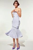 Nazlı Ceren-Noa Straplez Elbise-Elbise-3-Milagron.com