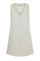 Nazlı Ceren-Odessa Mini Elbise Beyaz-Dresses-4-Milagron.com