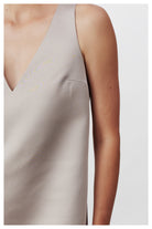 Nazlı Ceren-Odessa Mini Elbise Füme-Elbise-4-Milagron.com