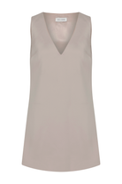 Nazlı Ceren-Odessa Mini Elbise Füme-Elbise-5-Milagron.com