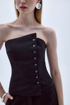 Nazlı Ceren-Odyle Koton Büstiyer Siyah-Büstiyer-2-Milagron.com