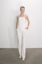 Nazlı Ceren-Odyle Krep Büstiyer Beyaz-Büstiyer-2-Milagron.com