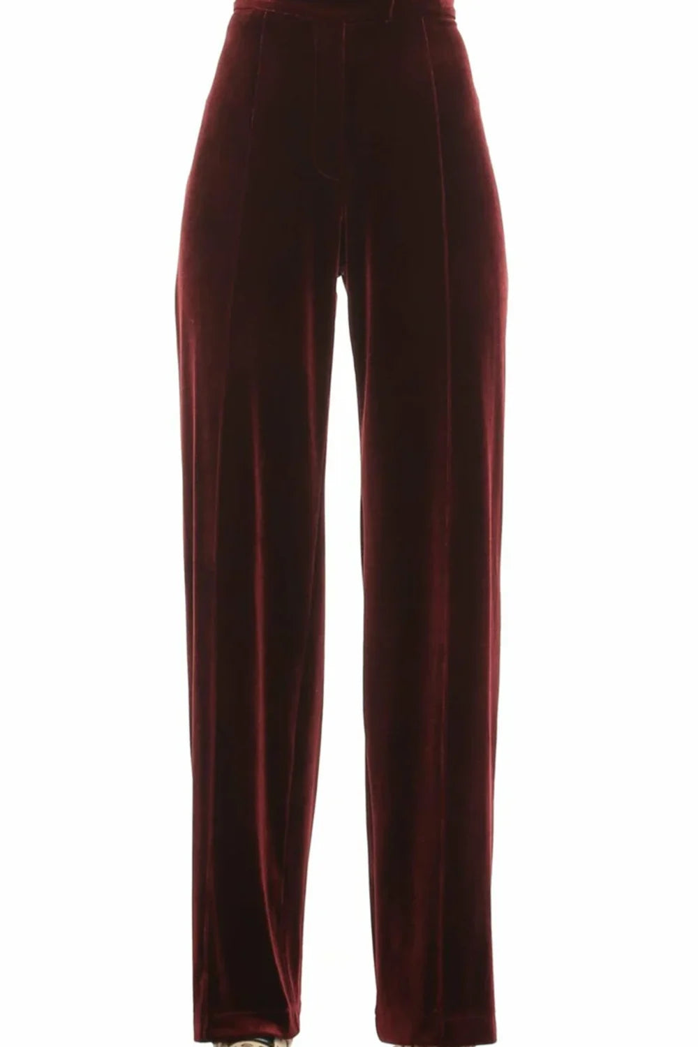 Nazlı Ceren-Orvell Pantolon Bordo-Pantolon-3-Milagron.com