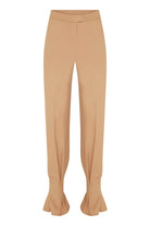 Nazlı Ceren-Raff Asimetrik Koton Pantolon-Pantolon-1-Milagron.com