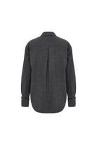 Nazlı Ceren-Ravenna Yün Karışımlı Gömlek Antracite-Gömlek-2-Milagron.com