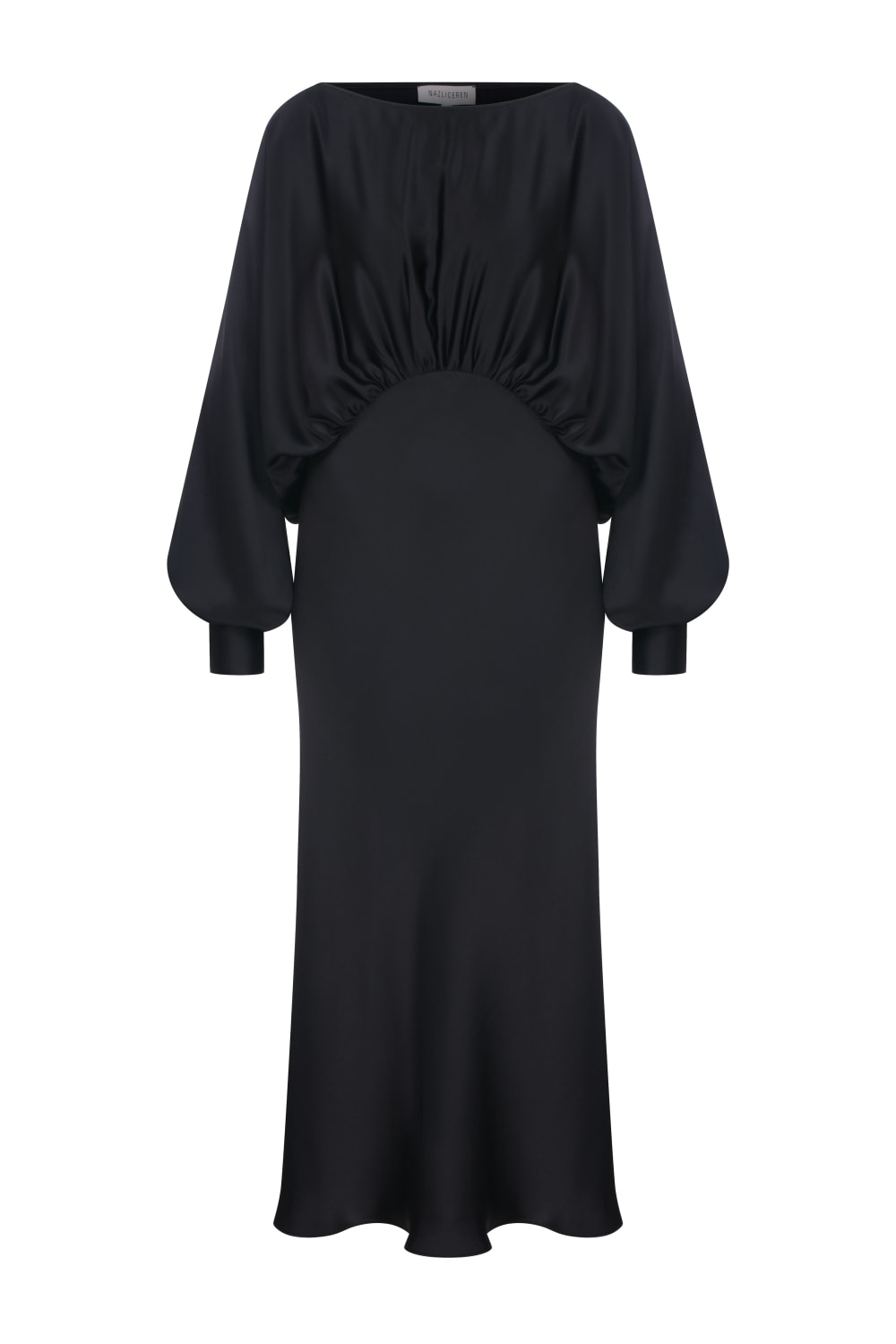 Nazlı Ceren-Rhea Saten Elbise-Elbise-1-Milagron.com