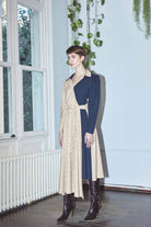 Nazlı Ceren-Sava Asymmetric Hem Midi Dress-Elbise-2-Milagron.com