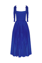 Nazlı Ceren-Sibby Midi Elbise Bleu-Elbise-2-Milagron.com