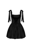 Nazlı Ceren-Sibby Mini Elbise Noire-Elbise-2-Milagron.com