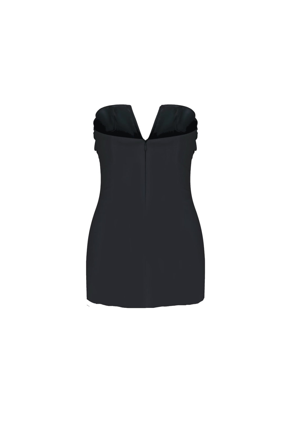 Nazlı Ceren-Siyah Miora Mini Deri Elbise-Elbise-2-Milagron.com