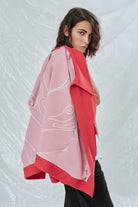 Nazlı Ceren-Terry Wool Blend Jacket In Pink-Ceket-4-Milagron.com