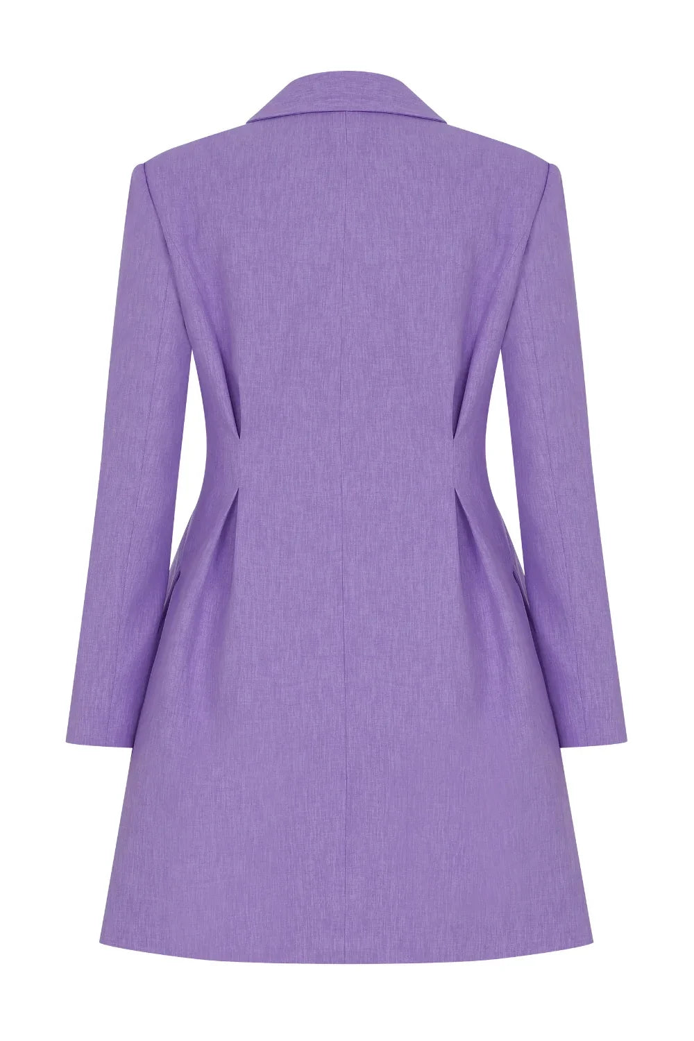 Nazlı Ceren-Valerie Ceket Elbise Mauve Mist-Elbise-2-Milagron.com