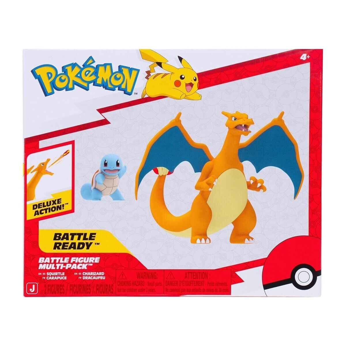 Pok Pkw2283 Pokemon Battle 2Li Figür - Squirtle Charmander