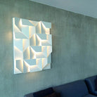 Wall Shadows Beyaz Büyük Duvar Aydınlatması