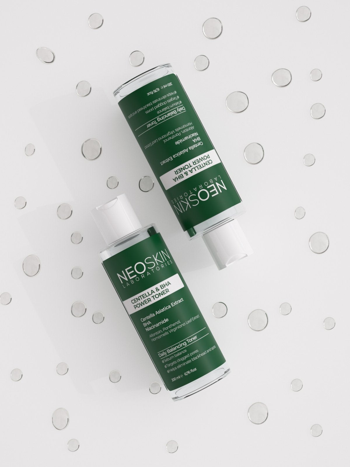 Neoskin-Centella & Bha Power Toner 200ml Centella & Bha İçerikli Siyah Nokta Karşıtı, Gözenek Sıkılaştırıcı Günlük Bakım Toniği-Tonik-3-Milagron.com