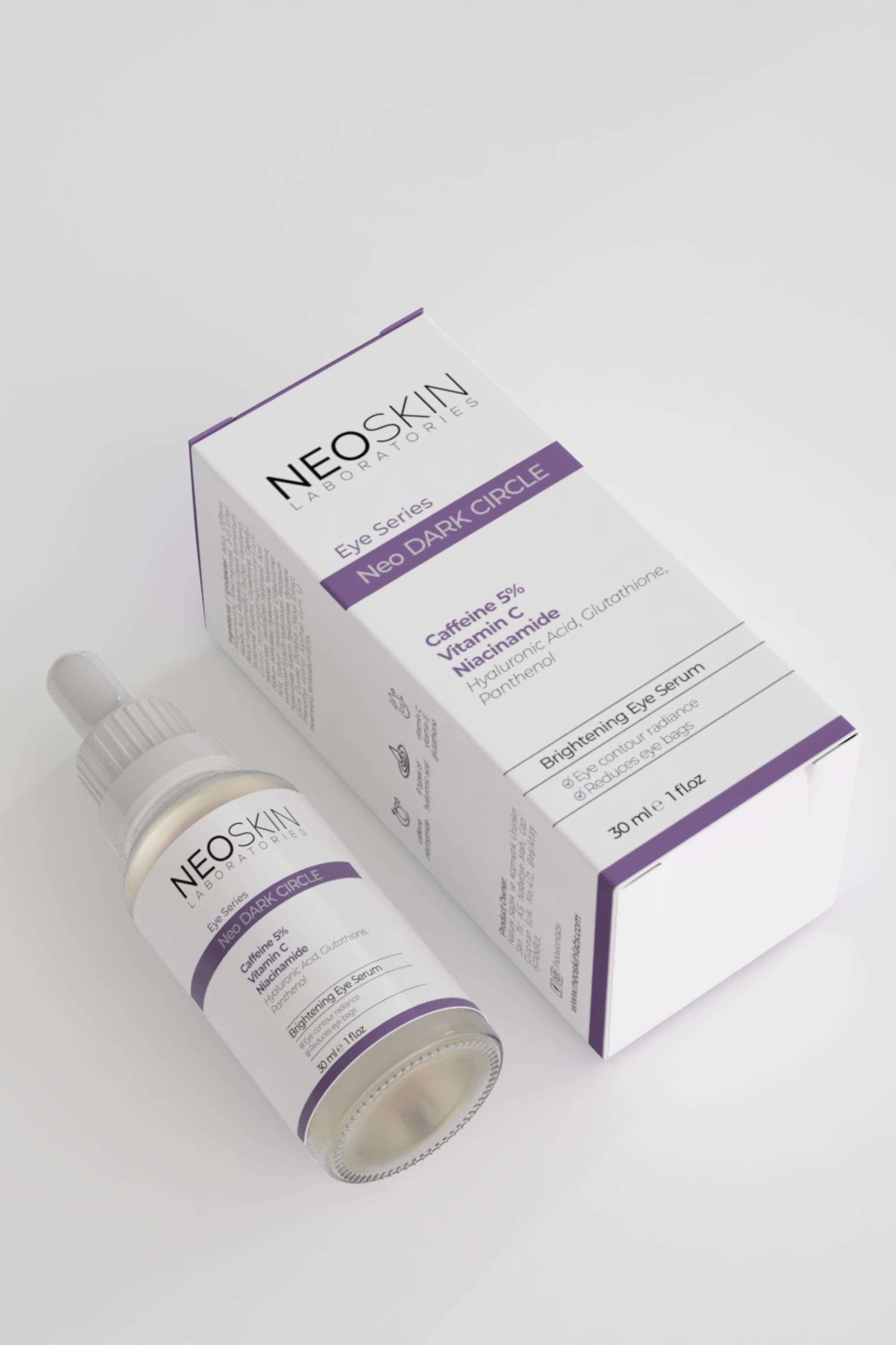 Neoskin-Neo Dark Cırcle 30ml Göz Altı Morluk Ve Torbalanma Karşıtı, Aydınlatıcı Göz çevresi özel Serumu-Göz Serumu-6-Milagron.com