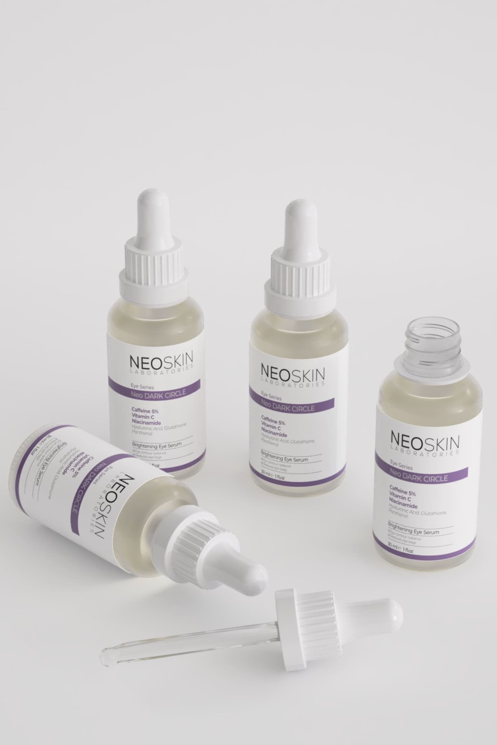 Neoskin-Neo Dark Cırcle 30ml Göz Altı Morluk Ve Torbalanma Karşıtı, Aydınlatıcı Göz çevresi özel Serumu-Göz Serumu-7-Milagron.com