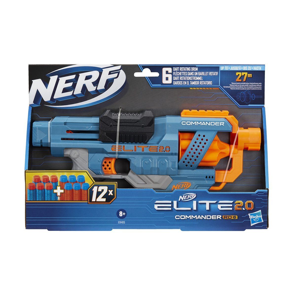 Nerf-Nerf Elite 2.0 Commander / +8 Yaş-Oyuncak Silah-1-Milagron.com
