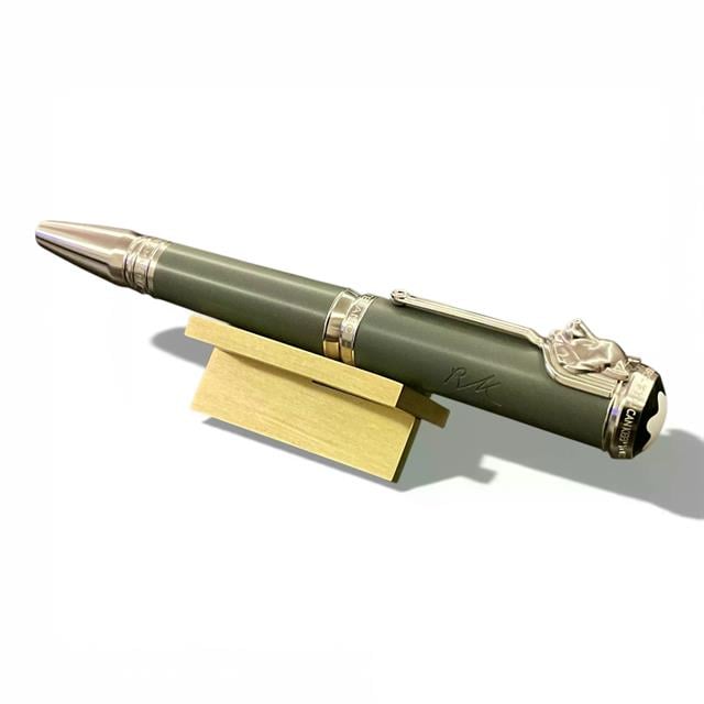 Nfp Design-Pirinç Metal Kalem Standı-Kalem Tepsisi-3-Milagron.com