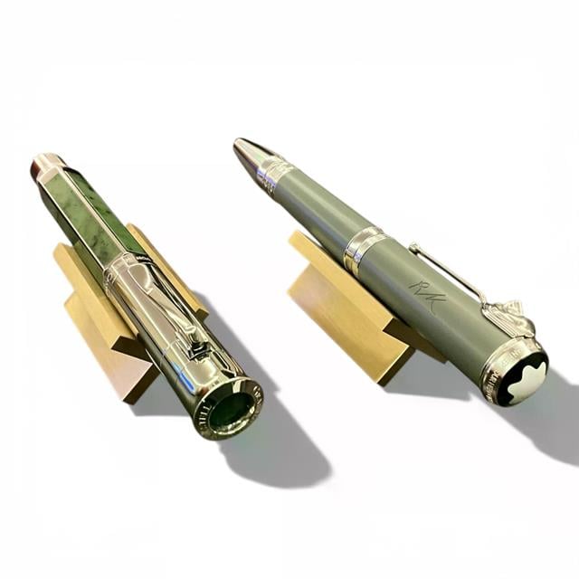 Nfp Design-Pirinç Metal Kalem Standı-Kalem Tepsisi-5-Milagron.com