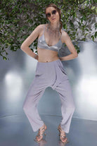 Nil Ergüven-Alrin Pantolon-Kumaş Pantolon-1-Milagron.com