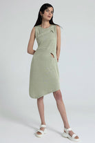 Nil Ergüven-Raisa Örme Elbise-Elbise-2-Milagron.com