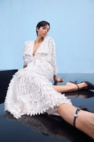 Nilgün Mirza-Di̇kme Taşli Göz Alici Gece Elbisesi-Elbise-2-Milagron.com